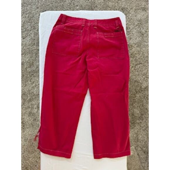 Royal Robbins Women’s Travel Cargo Wide Leg Pants – Size 4 – Red - Picture 3 of 4
